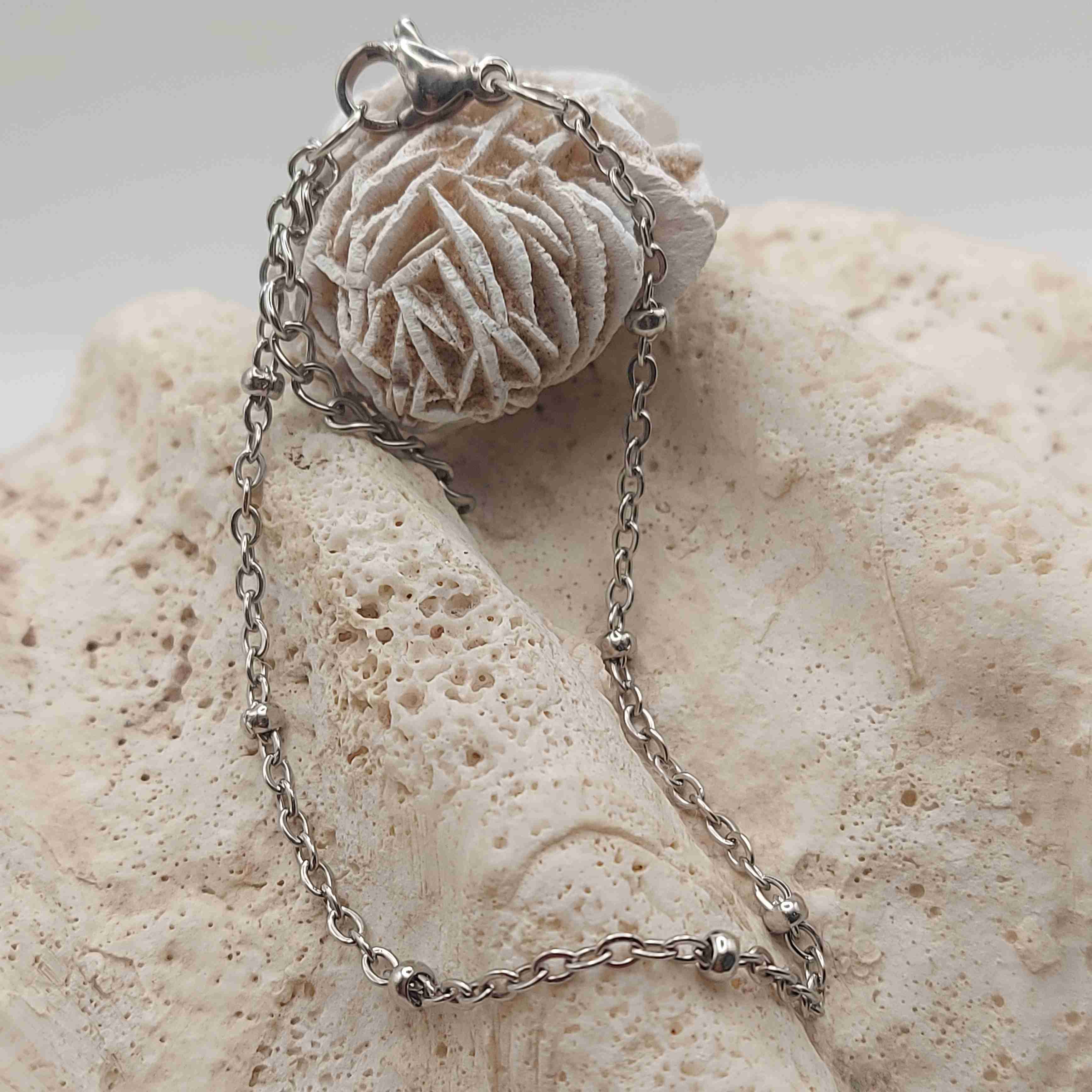 Nemesacél karkötő galéria kép